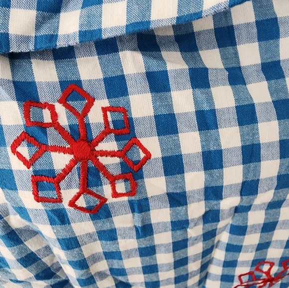 *FINAL PRICE* 2x 20W eshakti gingham dress - Picture 3 of 3